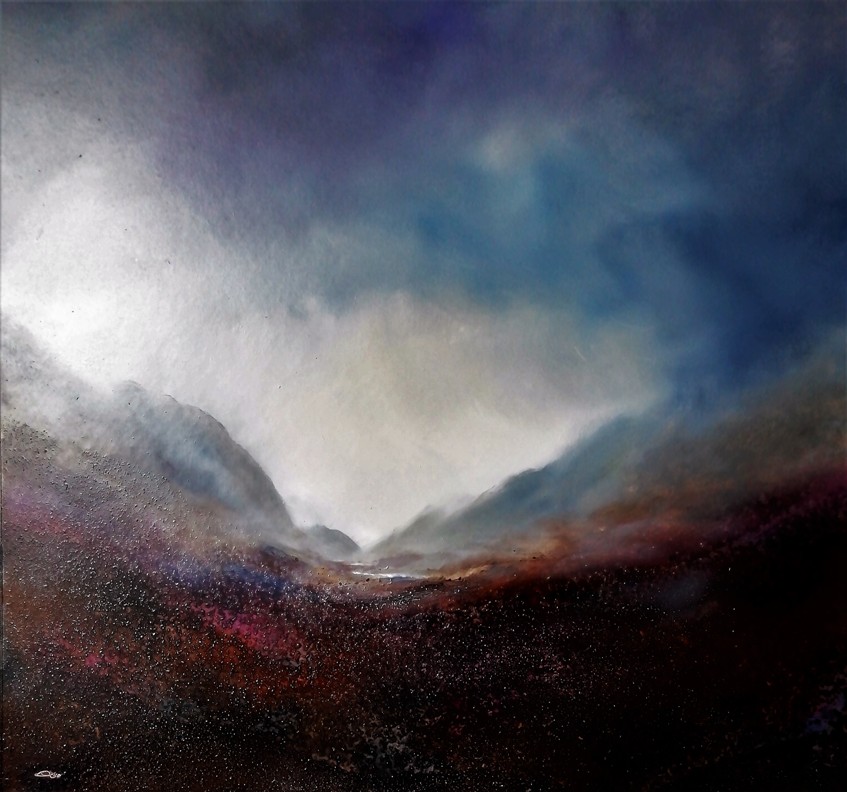 'Glen Sligachan - Isle of Skye' by artist Peter Dworok